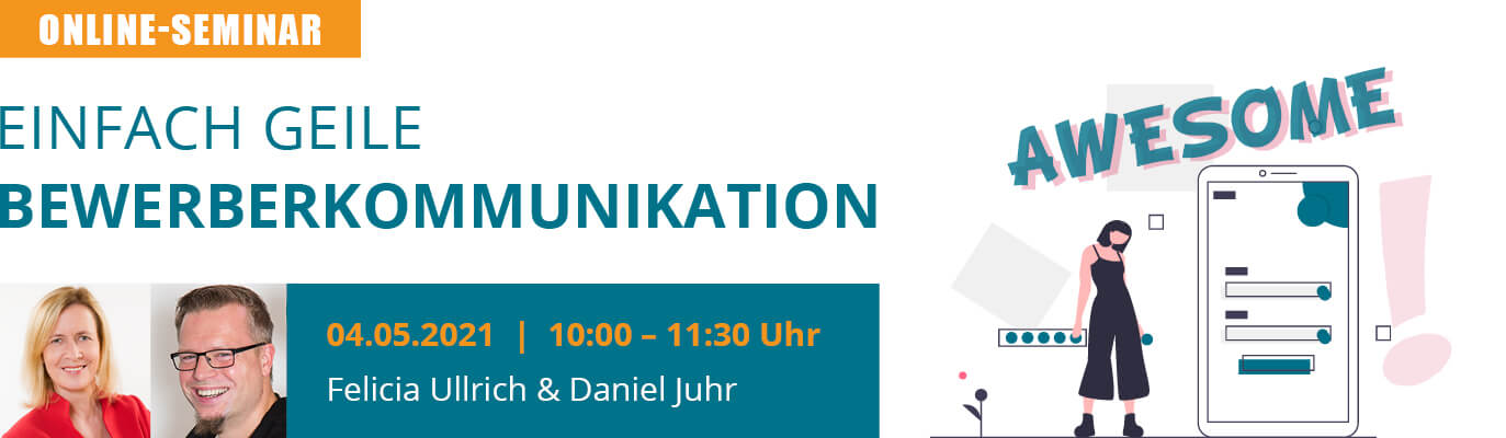 u-form Online-Seminar: Einfach geile Bewerberkommunikation