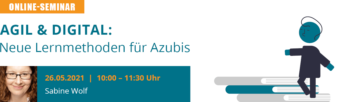 u-form Online-Seminar: Agil & digital - Neue Lernmethoden für Azubis