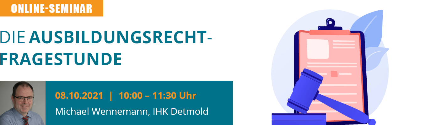 u-form Online-Seminar: Die Ausbildungsrecht-Fragestunde