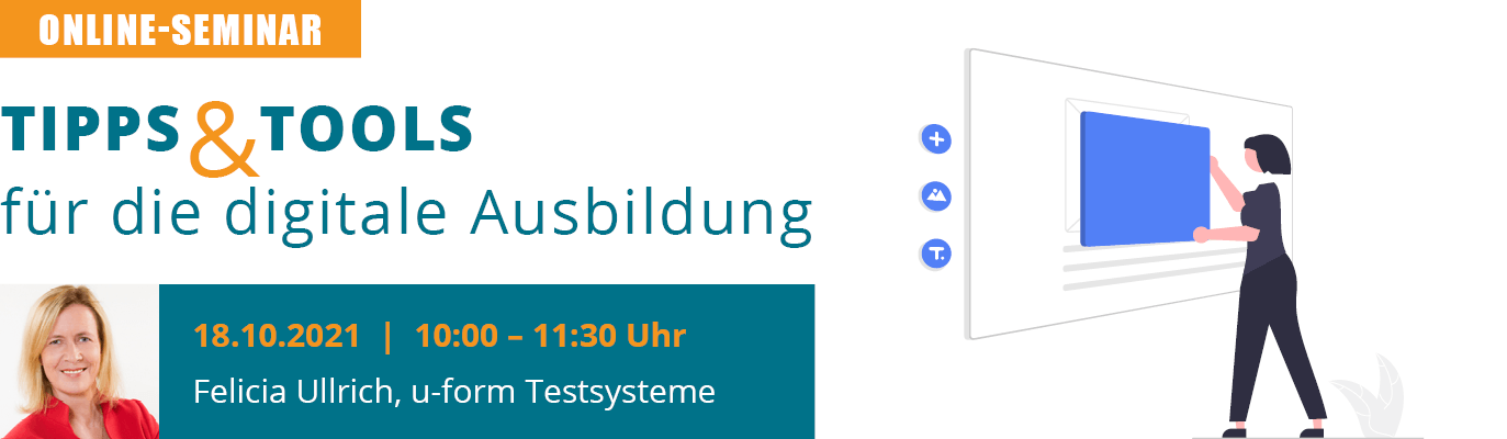 u-form Online-Seminar: Tipps & Tools für die digitale Ausbildung