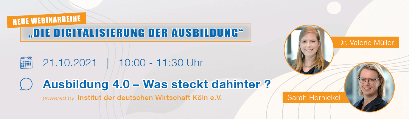 u-form Webinar: "Ausbildung 4.0 - Fachwissen & Ausbildungstipps"