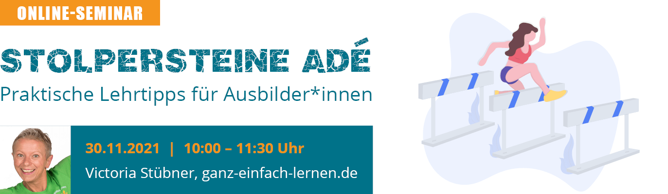 u-form Online-Seminar: Praktische Lehrtipps für Ausbilder*innen