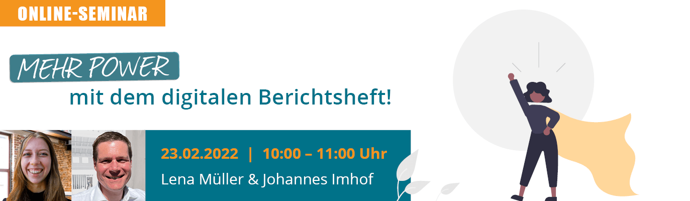 u-form Webinar: Mehr Power für die Ausbildung mit dem digitalen Berichtsheft