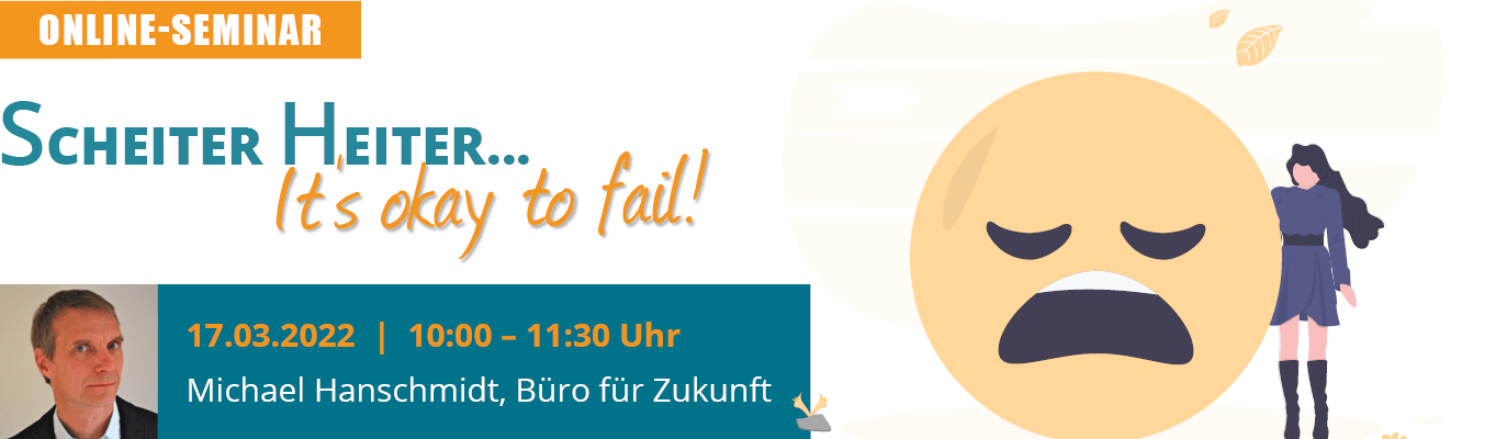 u-form Webinar: Scheiter heiter - Mut zu Fehlern