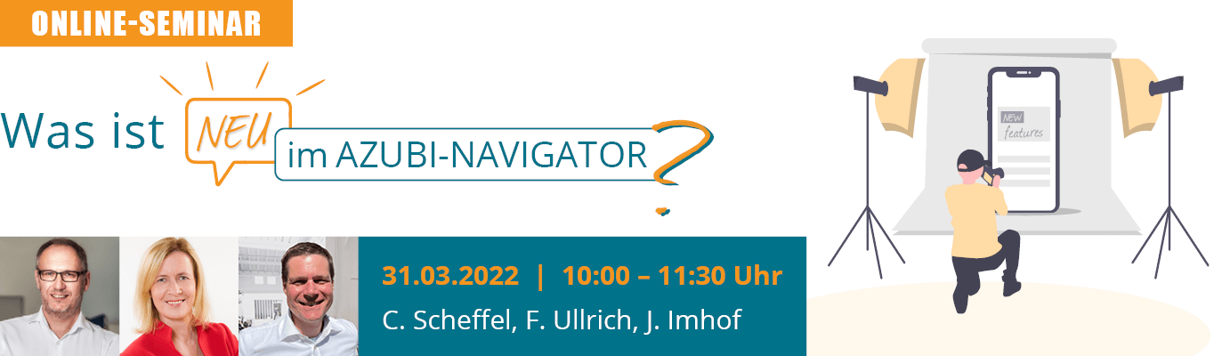 u-form Online-Seminar: "Azubi-Navigator - What's new?"