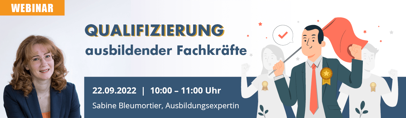 u-form Webinar: Qualifizierung ausbildender Fachkräfte (powered by Sabine Bleumortier)