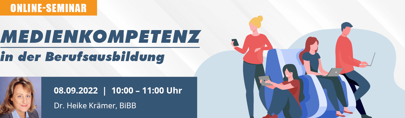 u-form Online-Seminar: “Entwicklung von Medienkompetenz in der Berufsausbildung”