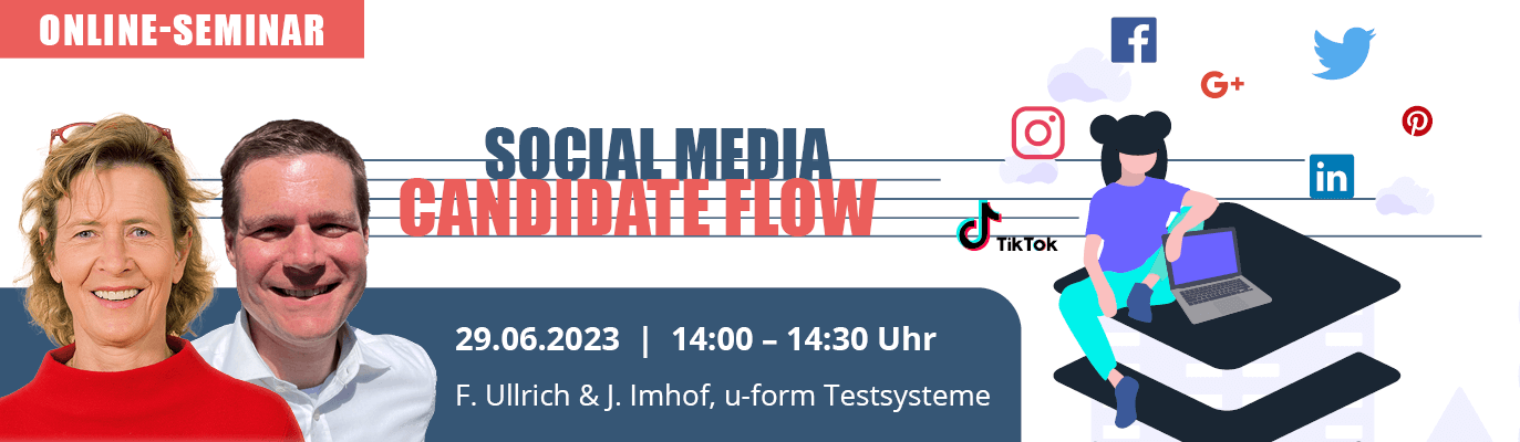 u-form Webinar: Candidate Flow - So einfach geht's (29.06.2023)