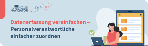 Datenerfassung vereinfachen – Personalverantwortliche einfacher zuordnen