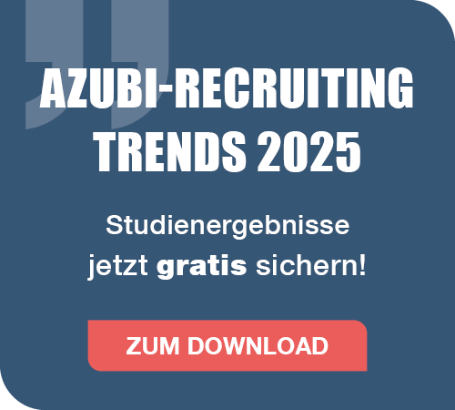 Azubi-Recruiting Trends 2025 - Jetzt Ergebnisse downloaden!