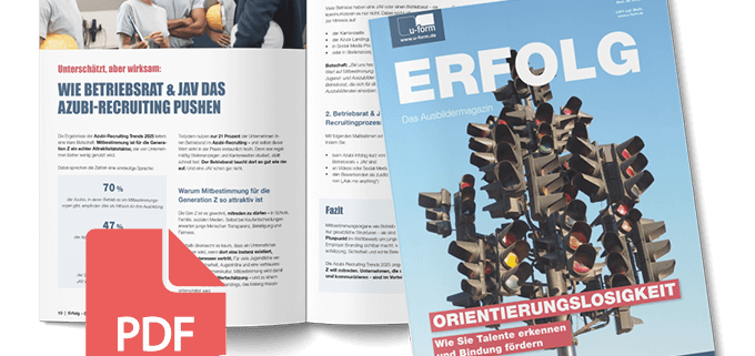 u-form ERFOLG: Das Ausbildermagazin - Ausgabe 1/2026