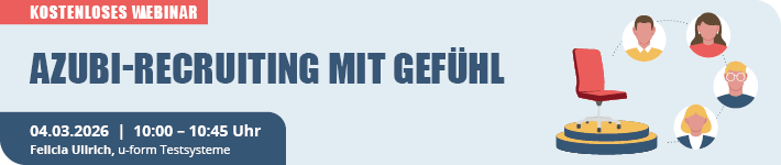 u-form Webinar: Azubi-Recruiting mit Gefühl