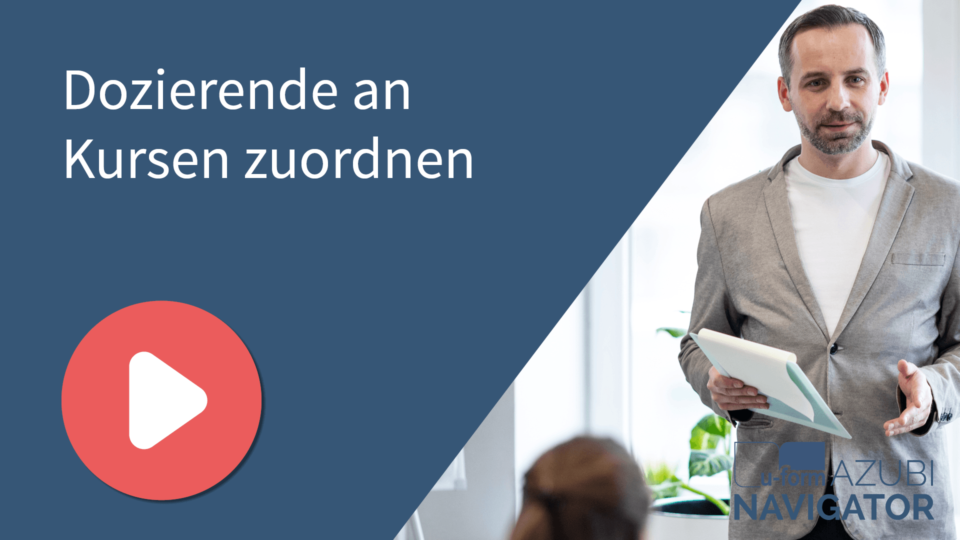 A-Navi Community 29.04.2026 - Dozierende an Kursen zuordnen